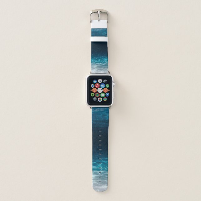 Ocean Sea Water Under the Sea Apple Watch Band (Front)