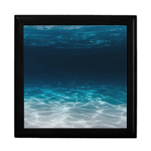 Ocean Sea Water Under the Sea Gift Box