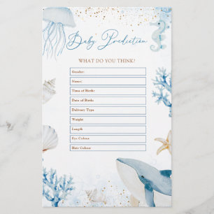 Ocean Sea You Soon Summer Baby Predictions 