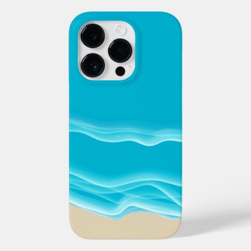 Ocean seascape Beach Case_Mate iPhone 14 Pro Case