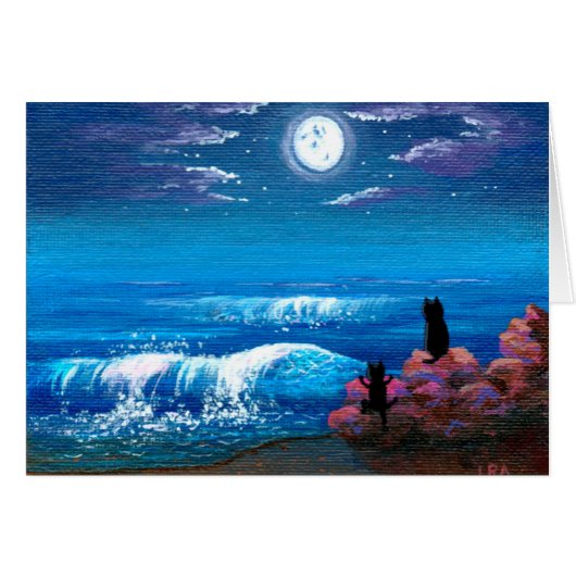 Ocean Seascape Cats Creationarts (Front Horizontal)