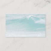 Ocean Seashells Custom Business Cards (Back)