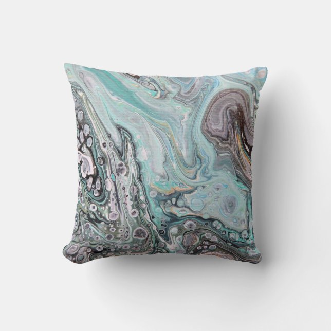 ocean serise throw pillow (Front)