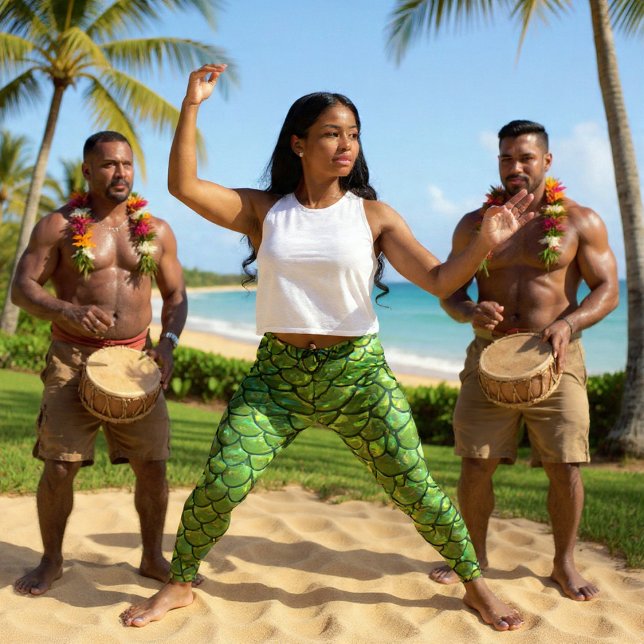 Ocean Shimmers Leggings (Creator Uploaded)