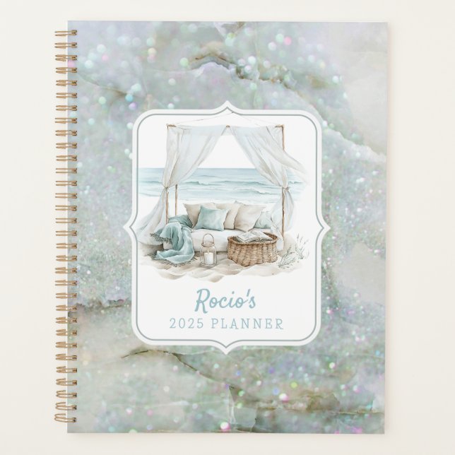 Ocean Shore | Beach Cabana Planner (Front)