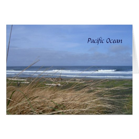 Ocean Shores Washington Cards (Front Horizontal)