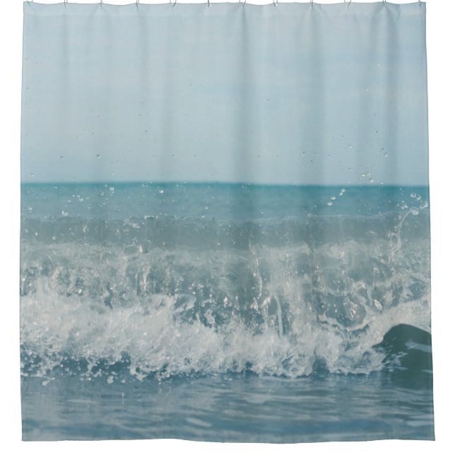 ocean shower curtain (Front)