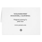 OCEAN SIDE PIER CARDS (Back Horizontal)