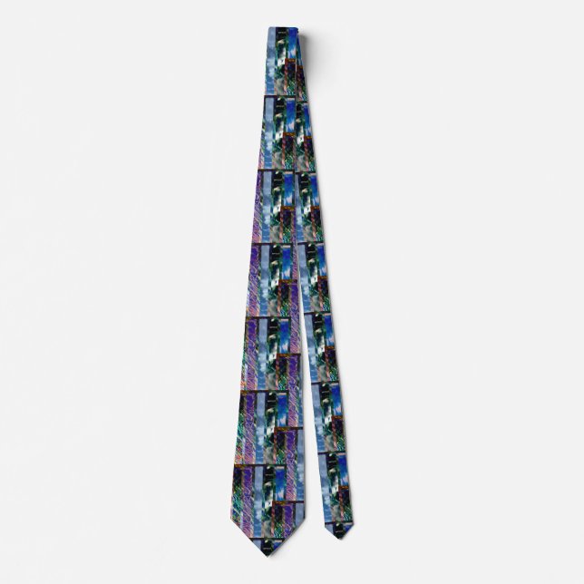 #OCEAN&SKY #THESURFINGMERMAID @ MAGHIE.ORG NECK TIE (Front)