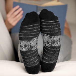 #OCEAN&SKY #THESURFINGMERMAID @ MAGHIE.ORG SOCKS