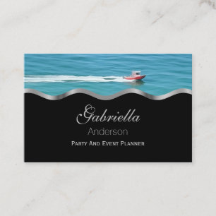 Ocean Speed Boat Business Cards