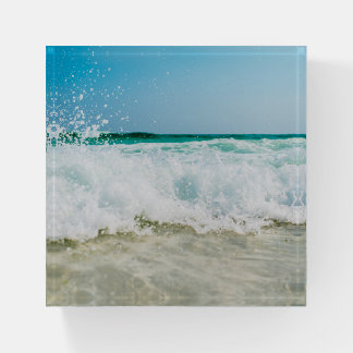 Ocean Splash Paperweight