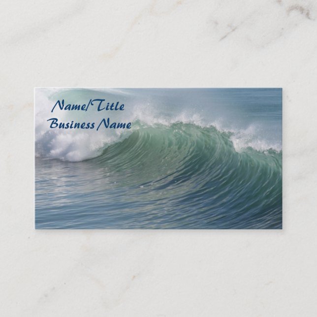 Ocean Splendor Business/Profile Card (Front)