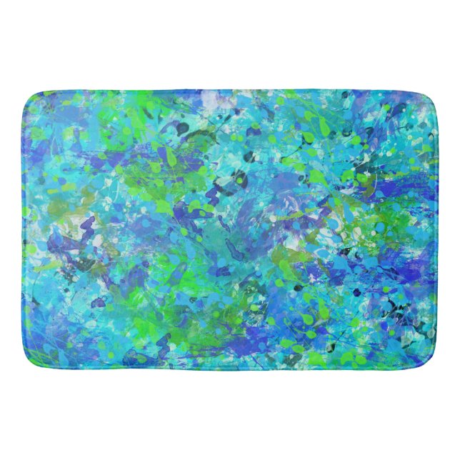 Ocean Spray Bathroom Mat (Front)