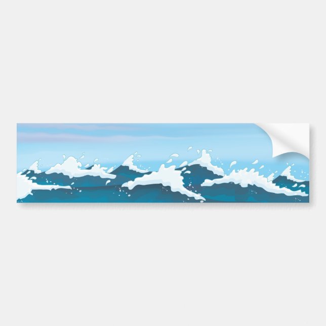 Ocean Spray Bumper Sticker (Front)