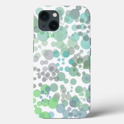 Ocean Spray Water Drops Watercolor Art iPhone 13 Case