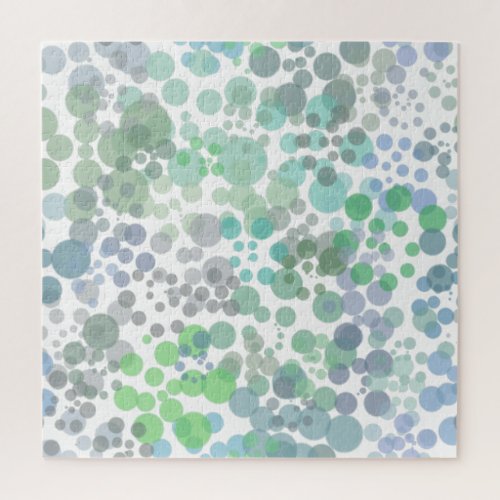 Ocean Spray Water Drops Watercolor Art Jigsaw Puzzle