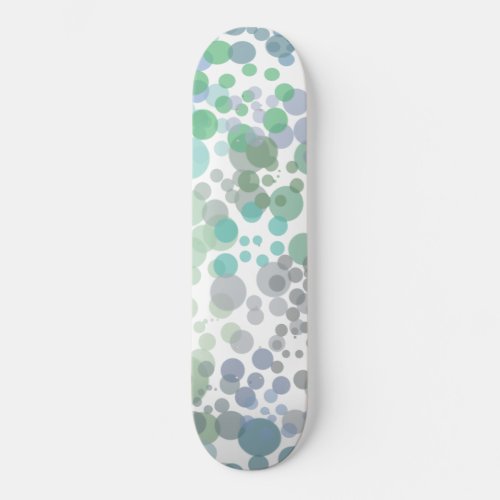 Ocean Spray Water Drops Watercolor Art Skateboard