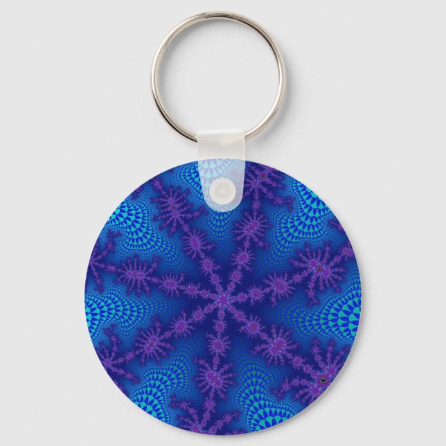 Ocean Starburst Keychain (Front)