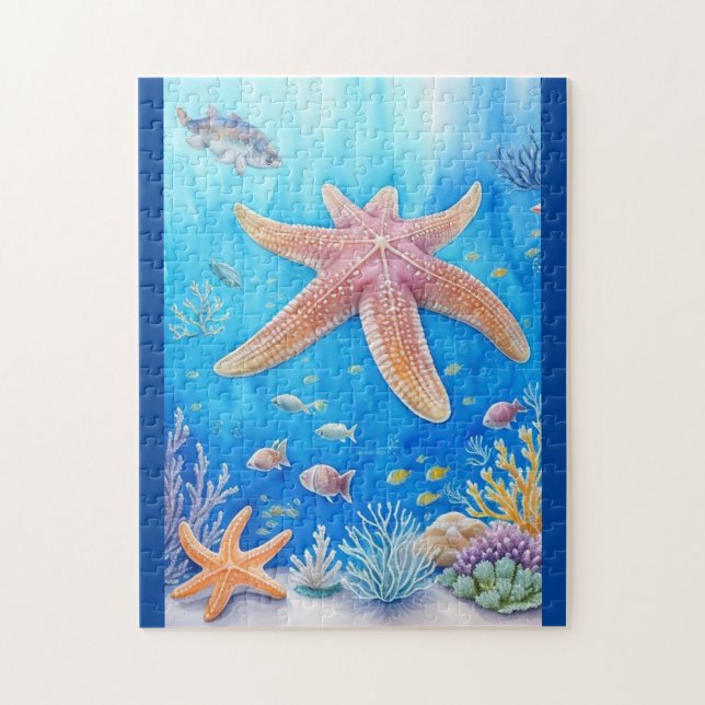 Ocean Starfish  Jigsaw Puzzle (Vertical)