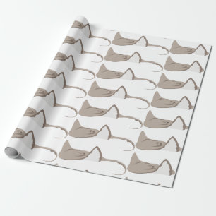 Ocean Stingray Wrapping Paper