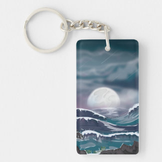 Ocean Storm Keychain