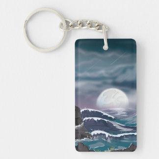 Ocean Storm Keychain