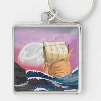 Ocean Storm Keychain