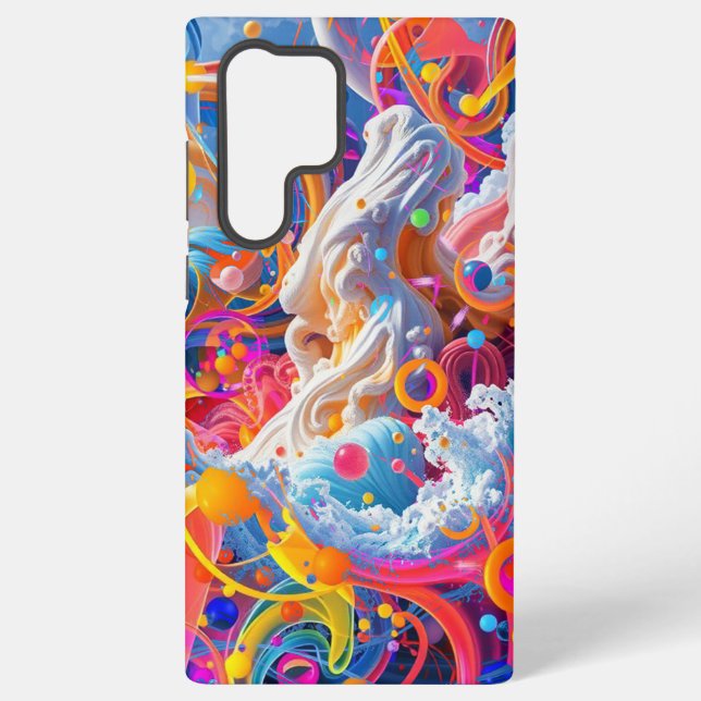 Ocean Storm Samsung Galaxy Case (Back)