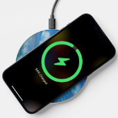 Ocean Stream Acrylic Fluid Art Wireless Charger (Phone)