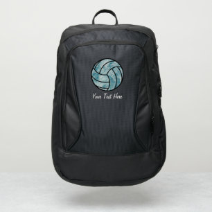 Ocean Summer Beach Waves Volleyball Personalized Port Authority® Backpack