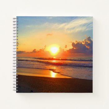 Ocean Sun  Notebook by JTHoward at Zazzle