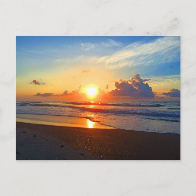 Ocean Sun Postcard (Front)