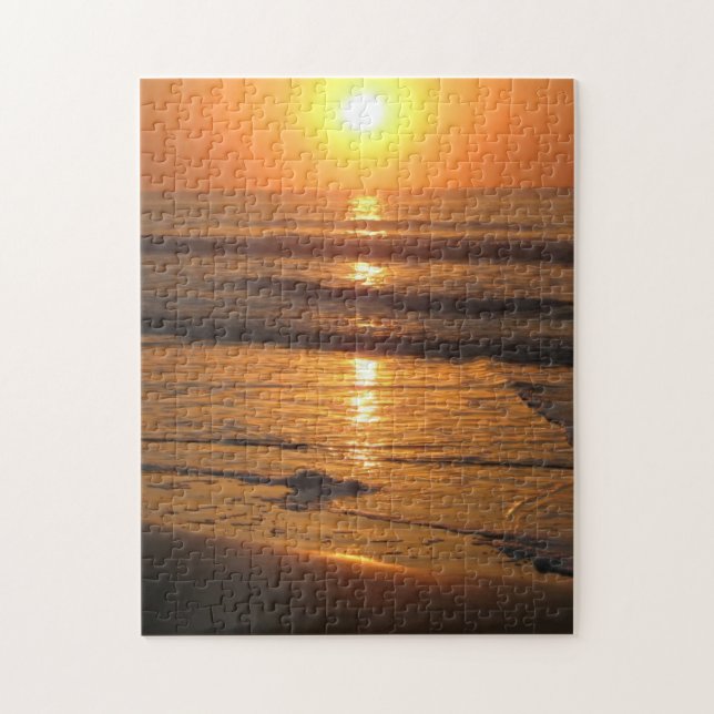 "Ocean Sunrise" 10x14 Photo Puzzle (Vertical)