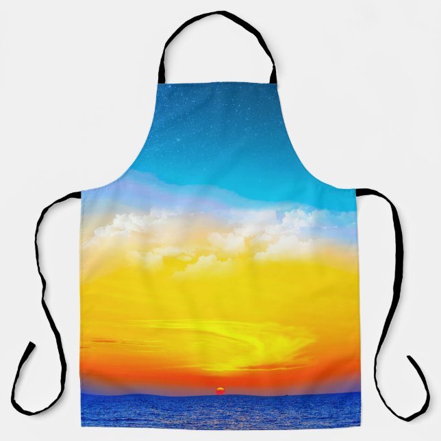 Ocean Sunrise Apron (Front)