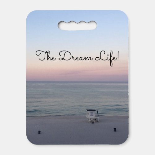 Ocean Sunrise Beach Photo Seat Cushion