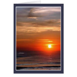 Ocean Sunrise OBX Cards