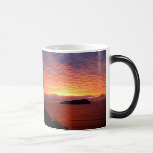 Ocean Sunrise over Shoe Island Tairua Color Morph Mug