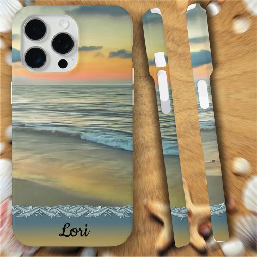 Ocean Sunset 0735 iPhone 15 Pro Max Case