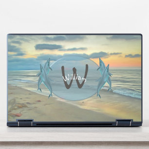 Ocean Sunset 0735 HP Laptop Skin