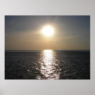 Ocean Sunset 2 Poster