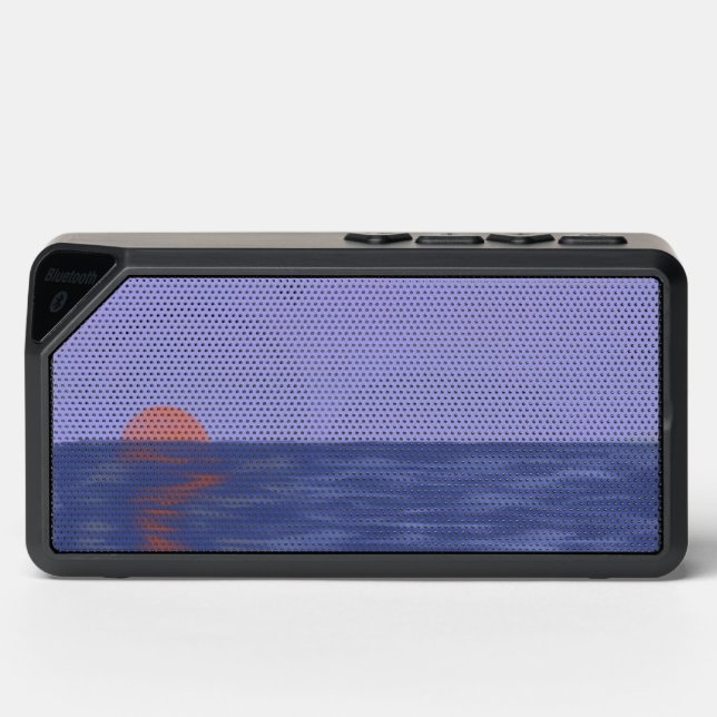 Ocean Sunset Bluetooth Speaker (Front)
