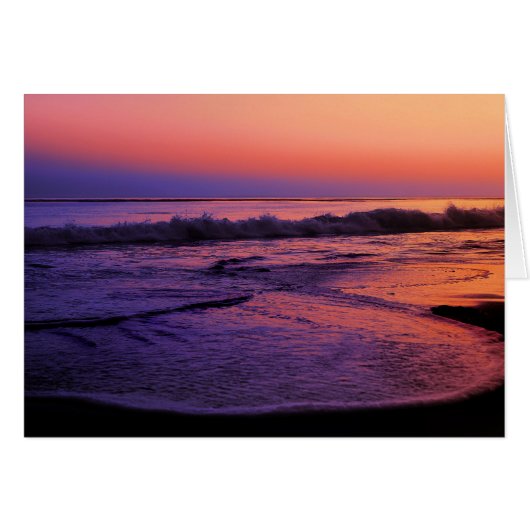 Ocean Sunset Cards (Front Horizontal)