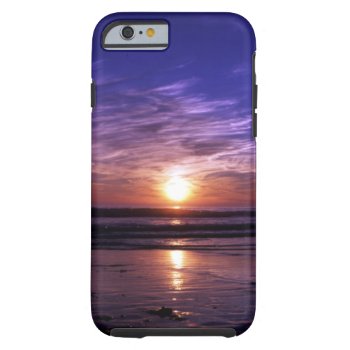 Ocean Sunset Tough Iphone 6 Case by Artnmore at Zazzle