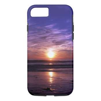 Ocean Sunset Iphone 8/7 Case by Artnmore at Zazzle