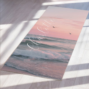 Ocean Sunset Custom  Yoga Mat