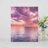 Ocean Sunset Inspirational (Standing Front)