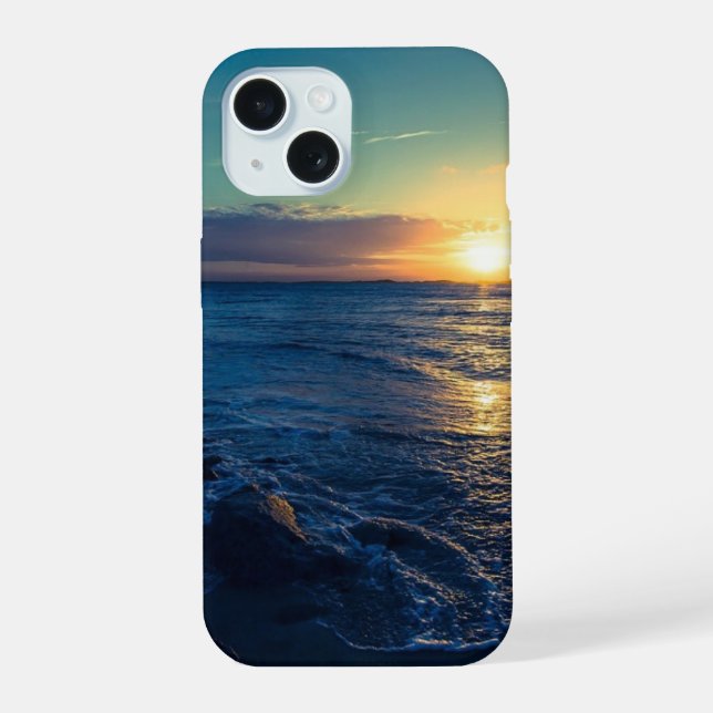 Ocean Sunset Iphone Case (Back)