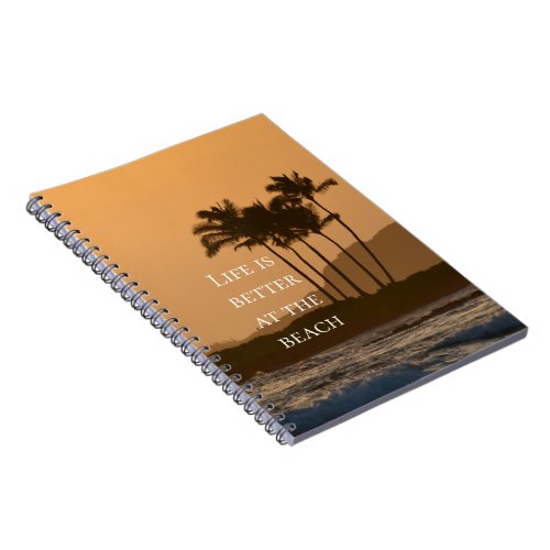 Ocean Sunset on Kauai Hawaii Notebook