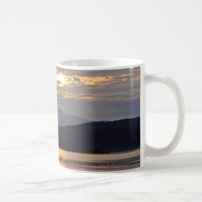Ocean sunset scene coffee mug (Right)